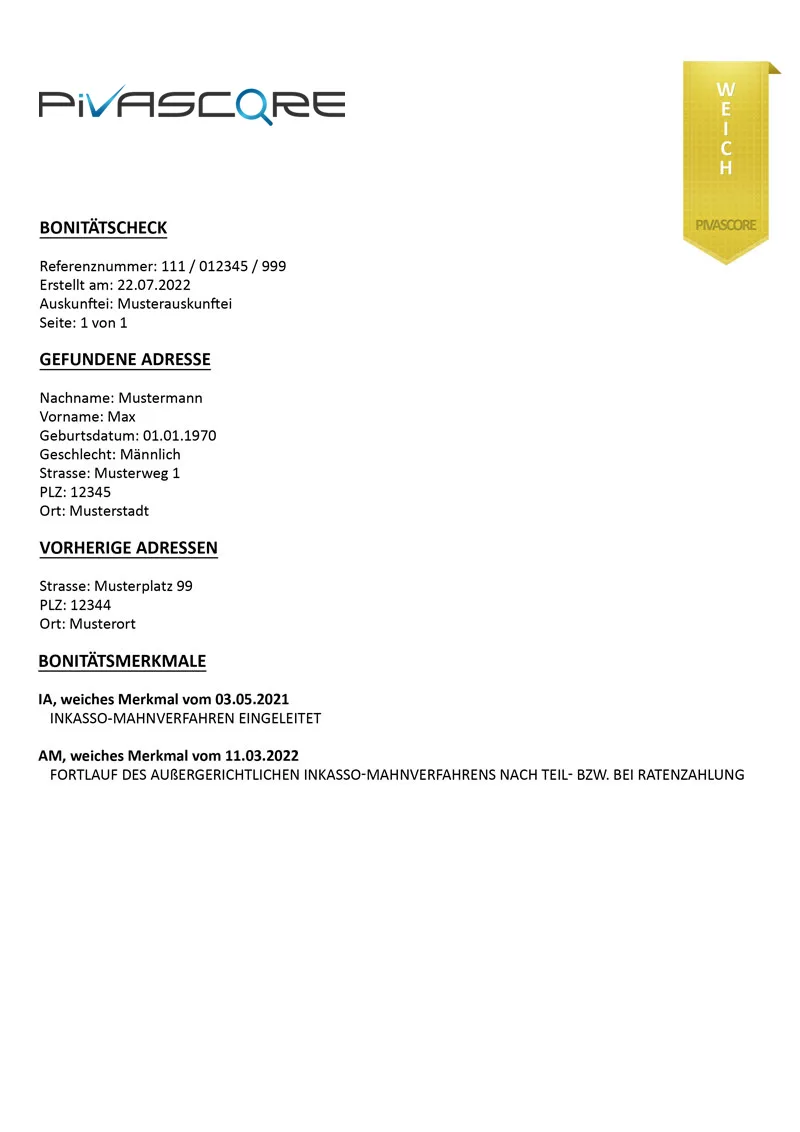Weiche Merkmale